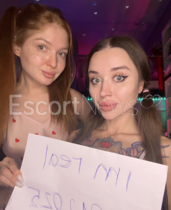 Photo escort girl Lena and Alena: the best escort service